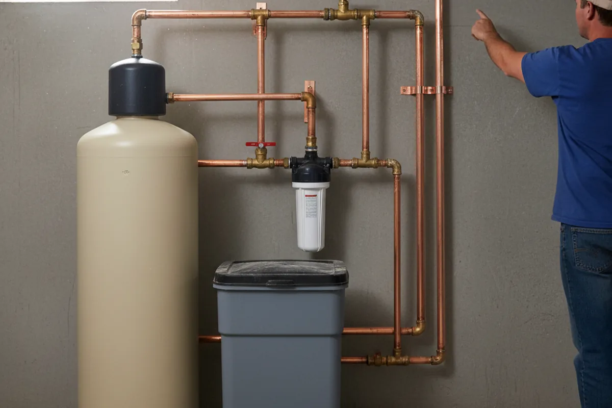 Whole-house water treatment system installed in Starr